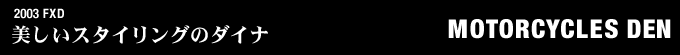 2003年式 FXDのフルカスタム画像