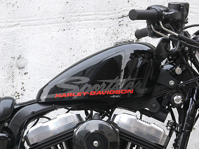 HIDE MOTORCYCLE「第4回 タンク ワンオフ製作②」 2011年式 XL1200X 