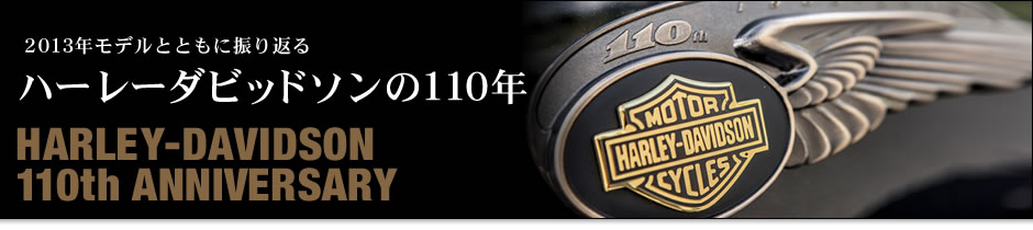 ハーレーダビッドソン2013年 110周年記念限定モデル │バージンハーレー