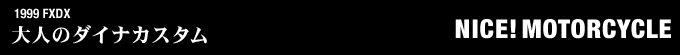1999年式 FXDXのフルカスタム画像