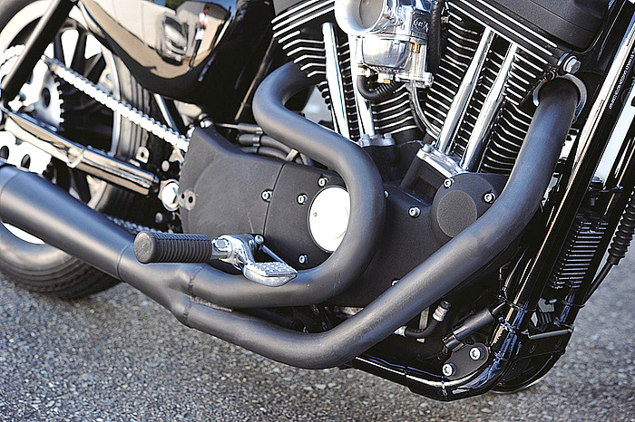 2009年式 XL883Rのフルカスタム画像