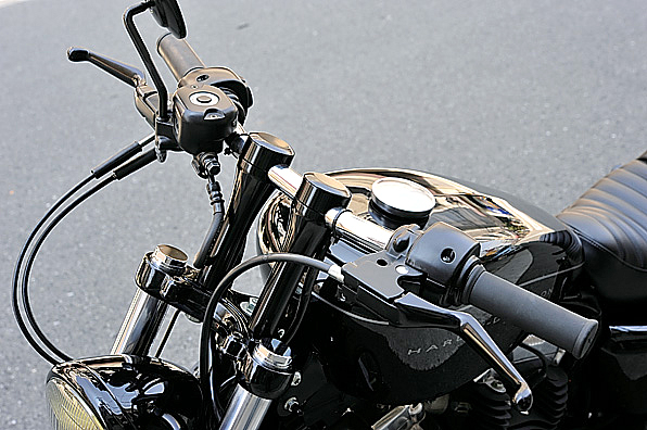 2008年式 XL1200Nのフルカスタム画像