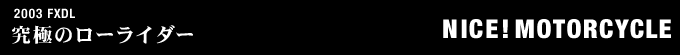 2003年式 FXDLのフルカスタム画像