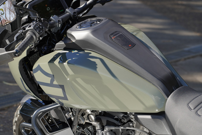 ハーレー2021年モデルの「RA1250S パン アメリカ1250スぺシャル」を