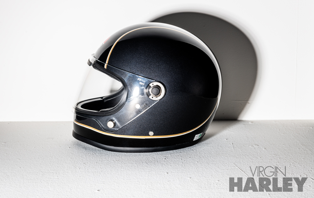 ハーレーのヘルメットにAGVのヘリテイジモデル『AGV LEGENDS X3000』を 