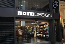 イタリア・ミラノにあるMOMO DESIGNショップイタリア屈指のデザインショップとして多くのミラノっこご用達としている。