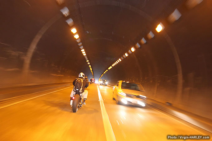 HIDE MOTORCYCLEツーリングの画像