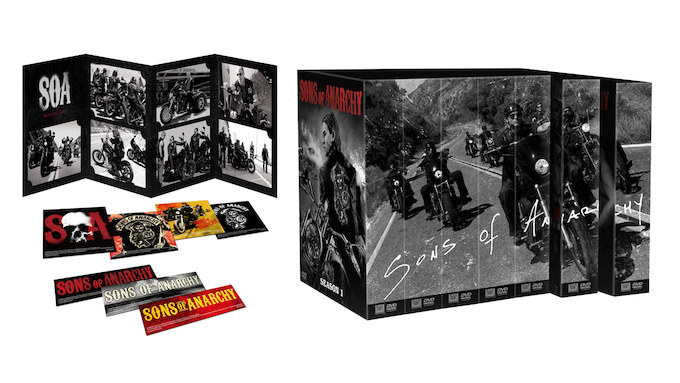 サンズオブアナーキー SONS OF ANARCHY　ハーレー3台セット