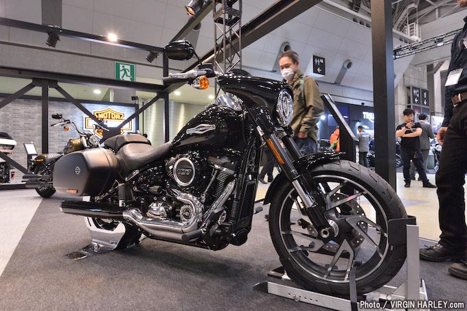 アイアン1200とフォーティーエイトスペシャルが日本初公開された東京モーターサイクショー2018レポートの画像