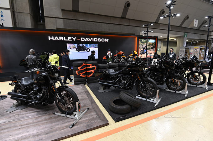 ハーレー2022年注目のSTモデルなどが展示された「東京モーターサイクルショー2022」ハーレーダビッドソンブースレポート！04画像