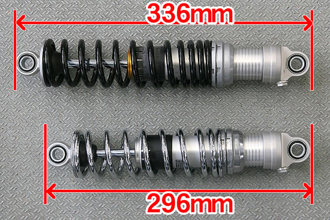 スポーツスター　リアショック　ローダウン Amazon.co.jp: 調整可能なローダウンサスペンションリアショック