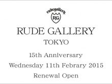 RUDE GALLERY 15th ANVの画像