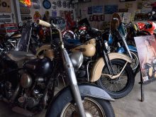 SEMBA’S VINTAGE HARLEY EXHIBITION AT MOON GARAGEの画像