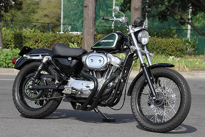 スポーツスター　リアホイール+ビンテージタイヤ　883 1200 スポーツスター リアホイール+ビンテージタイヤ 883 1200 スポーツ