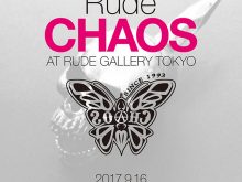 ジュエリーブランド「CHAOS DESIGN」&アパレルブランド「RUDE GALLERY」とアーティストのコラボレーション作品「Rude CHAOS」の画像