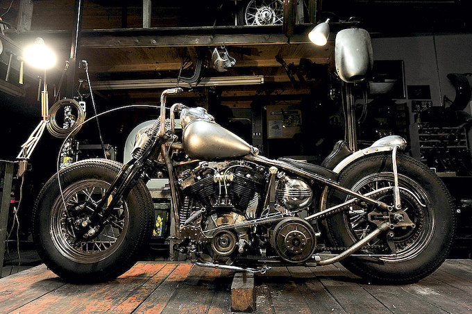 1947年式 FL チャボエンジニアリング フルカスタム | バージンハーレー
