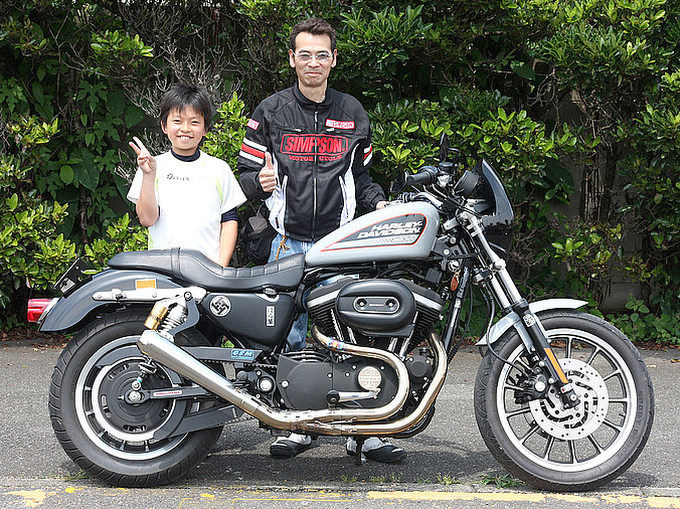 2006年式 XL883R 今井 一弘さん 自慢のマイハーレー | バージンハーレー