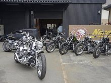 最新モデルをシンプルかつ不変のシルエットで個性的なカスタムハーレーを提供し続ける『ナセル』の画像