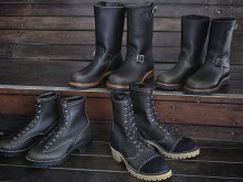 ウエスコ100周年モデル「1939’s」で使用された チャコール・ドマーネ・レザーが解禁の画像