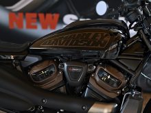 実車を激写！ハーレーダビッドソンの新たな伝説を紡ぐ新型水冷スポーツスター「Sportster S」が登場の画像