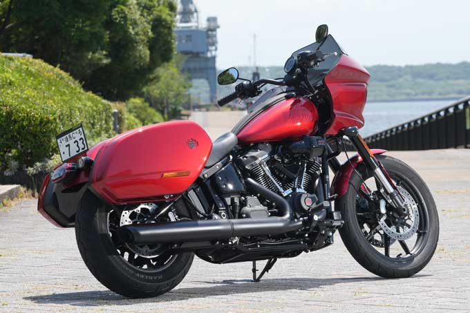 【ハーレーダビッドソン 新型ローライダーST 試乗記】クレイジーな走りをもたらす大胆な猛獣！！　03画像