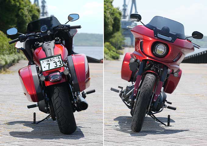 【ハーレーダビッドソン 新型ローライダーST 試乗記】クレイジーな走りをもたらす大胆な猛獣！！　10画像