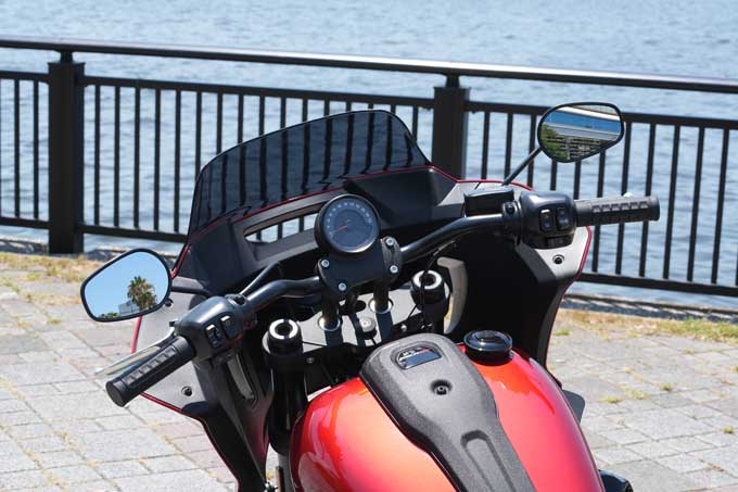 【ハーレーダビッドソン 新型ローライダーST 試乗記】クレイジーな走りをもたらす大胆な猛獣！！　17画像