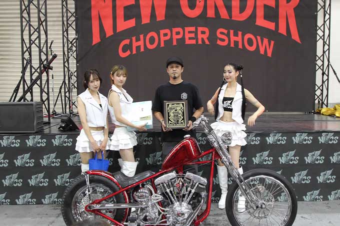 今年で20周年を迎えた神戸「ニューオーダーチョッパーショー2025」が 神戸国際展示場１号館、３号館同時開催に規模を拡大！  05画像