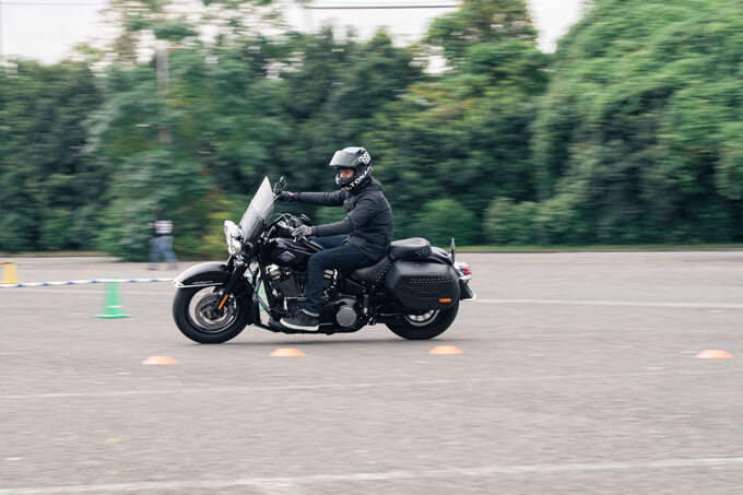 他メーカーのライダー大歓迎！　安心・安全にハーレーを乗りこなす、1DAYライディングレッスン「Skilled Rider Training（スキル ライダー トレーニング）」体験レポート！　10画像