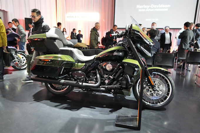 どどーんと19車種を一気に発売! 2026のハーレーは勢いがヤバい!!【ハーレーダビッドソン2026モデルジャパンプレミア】レポート09画像