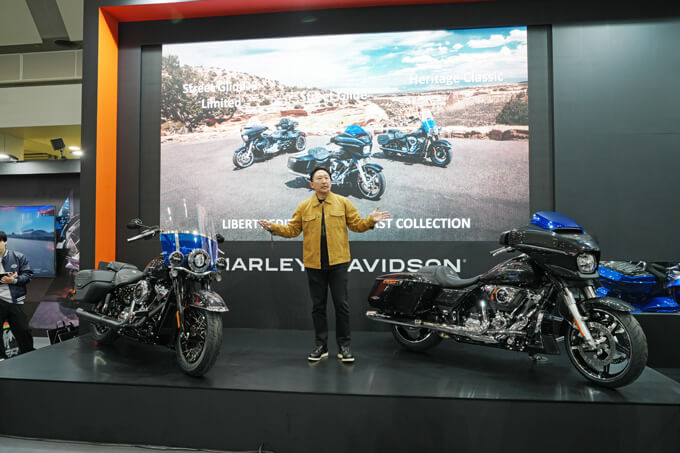 【第53回 東京モーターサイクルショー2026出展詳報!!】ハーレーダビッドソン ブース メイン画像