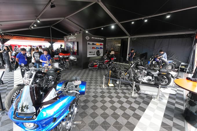 クルーザーで世界を攻める!ハーレー×MotoGP、もてぎ上陸!!画像01