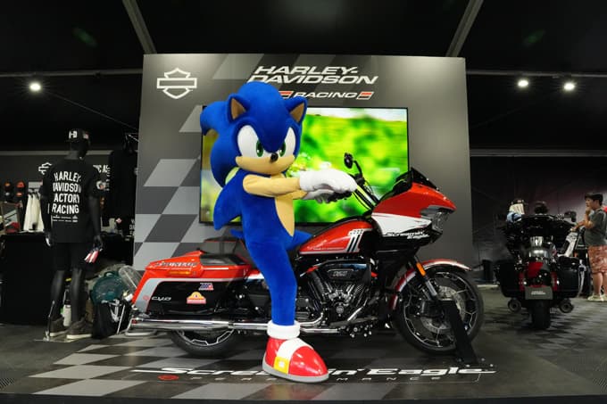 クルーザーで世界を攻める!ハーレー×MotoGP、もてぎ上陸!!画像02