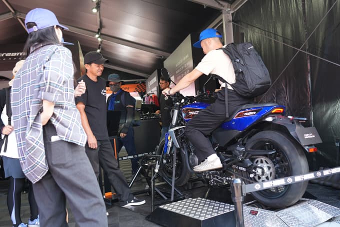 クルーザーで世界を攻める!ハーレー×MotoGP、もてぎ上陸!!画像03